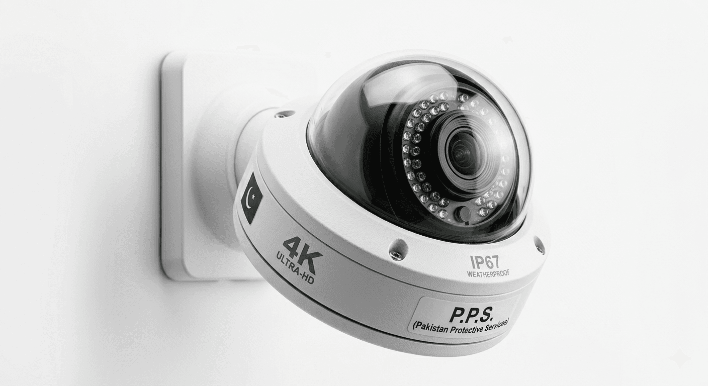 Professional HD/4K fixed CCTV Surveillance Systems camera with weatherproof housing for outdoor surveillance