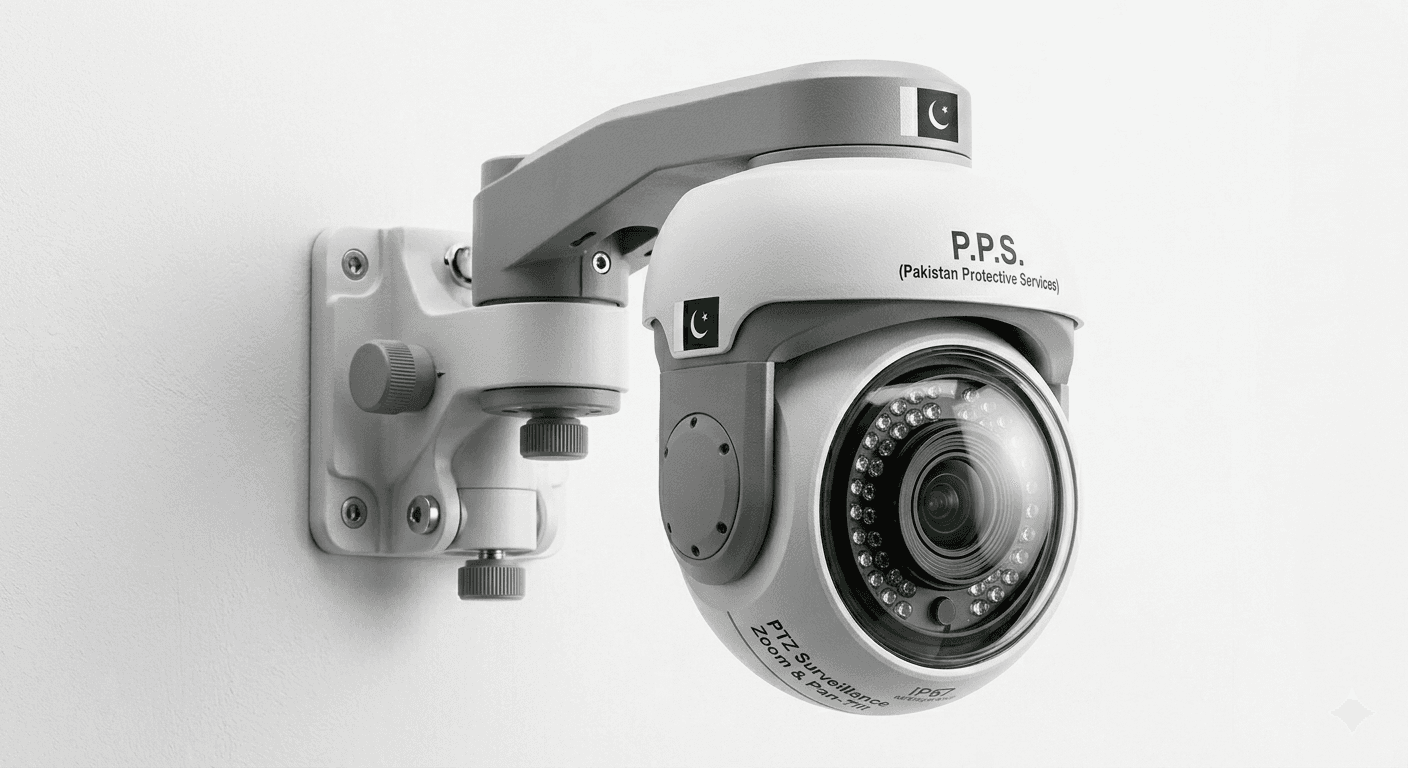PTZ pan-tilt-zoom camera with motorized lens for active tracking and wide area surveillance
