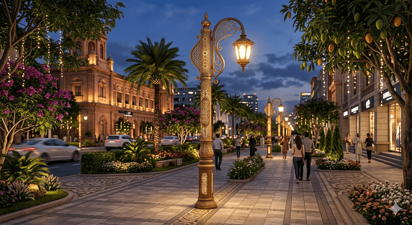 Decorative Poles
